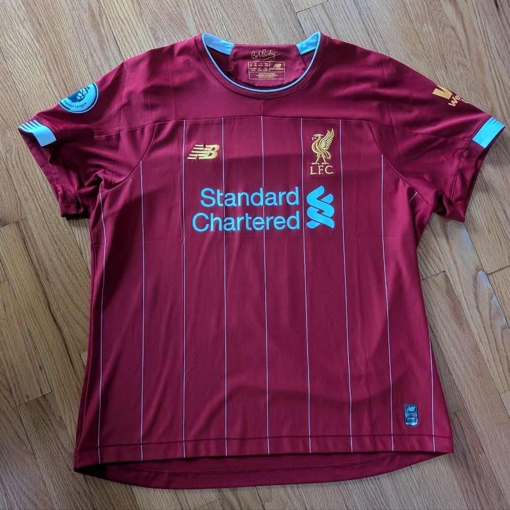 New Balance Women's Mo Salah Liverpool FC Jersey (US Size 14)